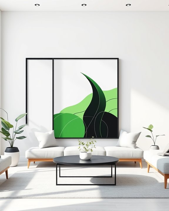 elegant minimalist line art