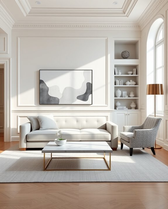 elegant monochrome classic decor