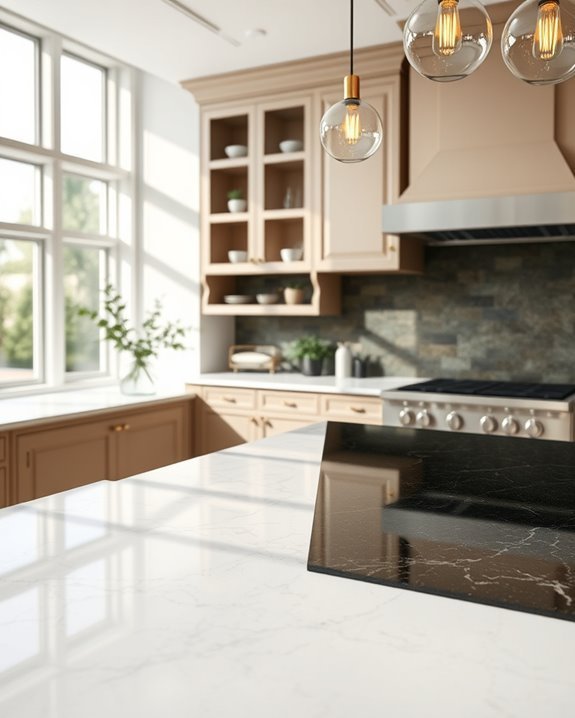 elegant natural stone accents