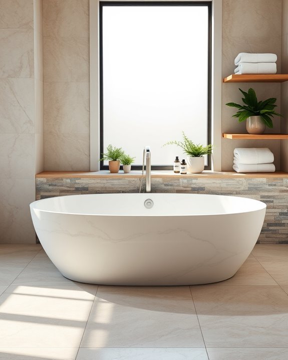 elegant natural stone tiles