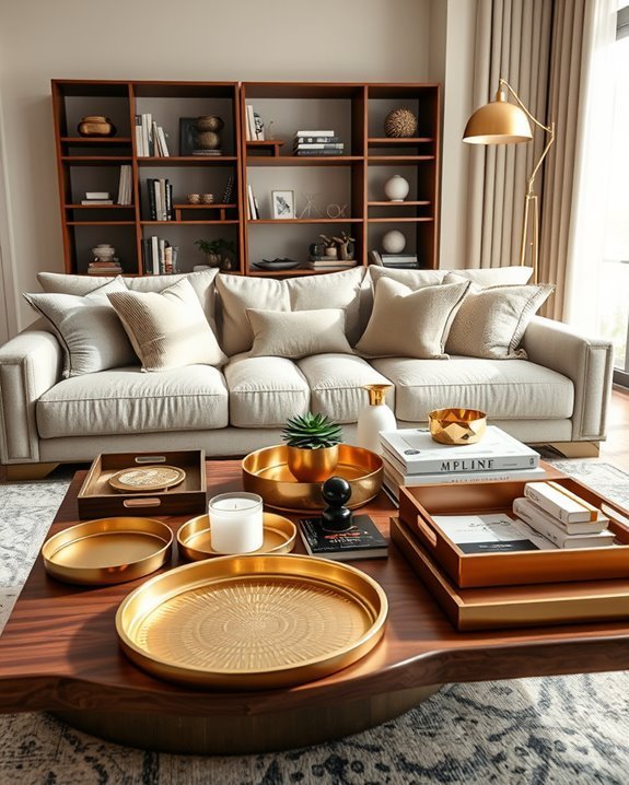 elegant organization for decor