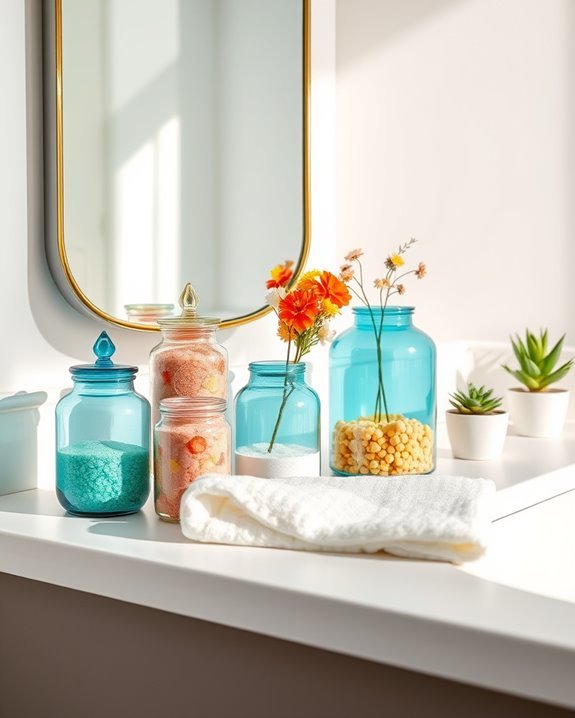 elegant organization with jars
