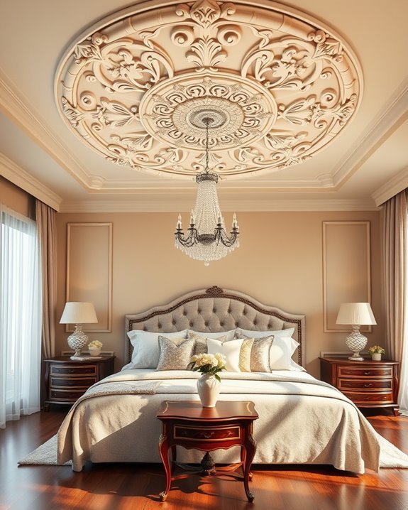 elegant ornate ceiling medallions