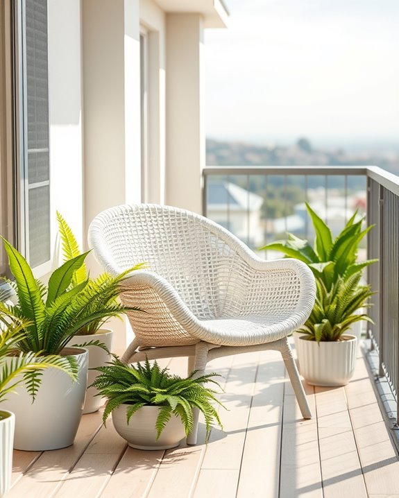 elegant outdoor acapulco chairs