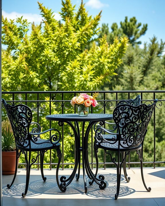 elegant outdoor furniture set