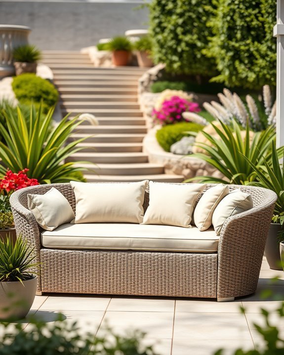 elegant outdoor lounging solution