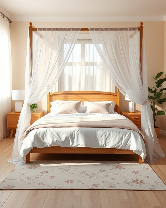 elegant romantic bedroom retreat