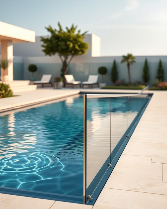 elegant safe pool fencing