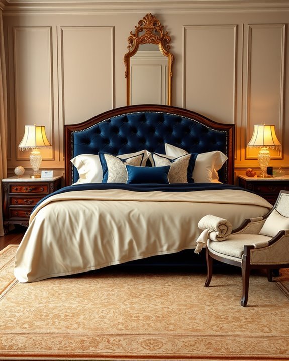 elegant silk and velvet