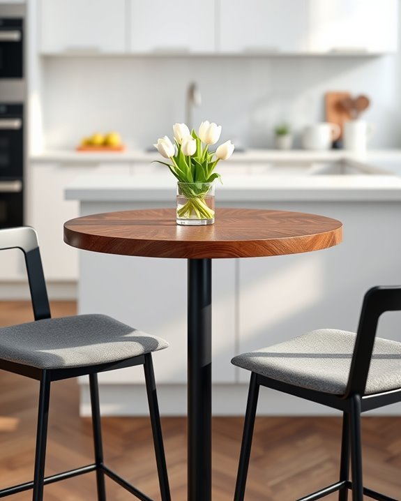 elegant space saving seating option