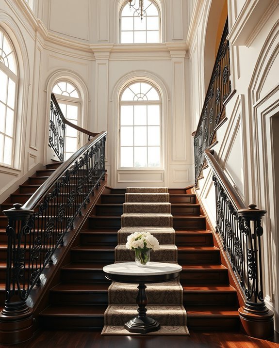 elegant spiral staircase design