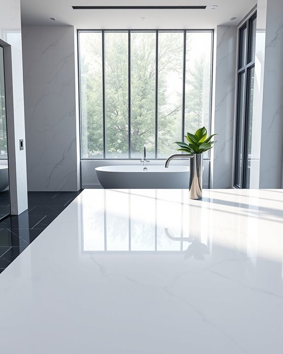 elegant sustainable marble countertops