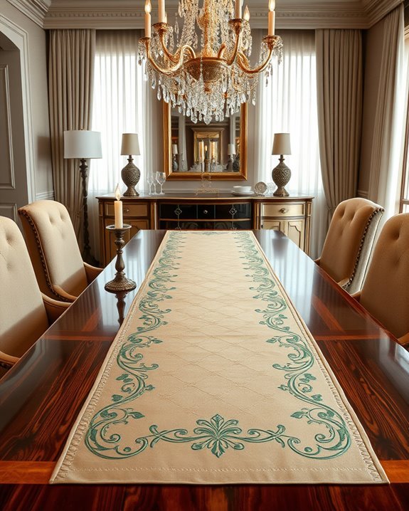 elegant table runner selection