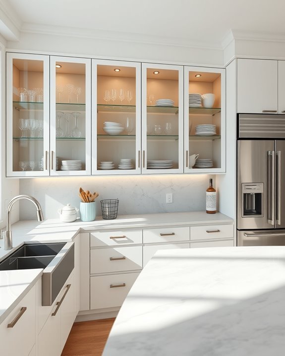 elegant transparent storage solution