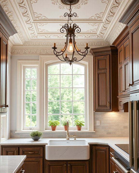 elegant victorian kitchen design