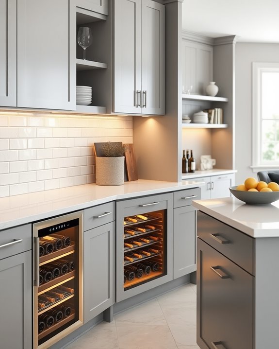 elegant wine storage solution