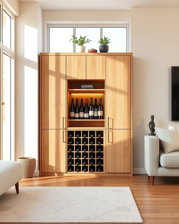 elegant wine storage solutions