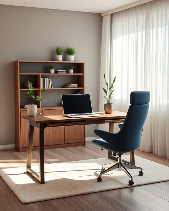 elegant workspace color combinations