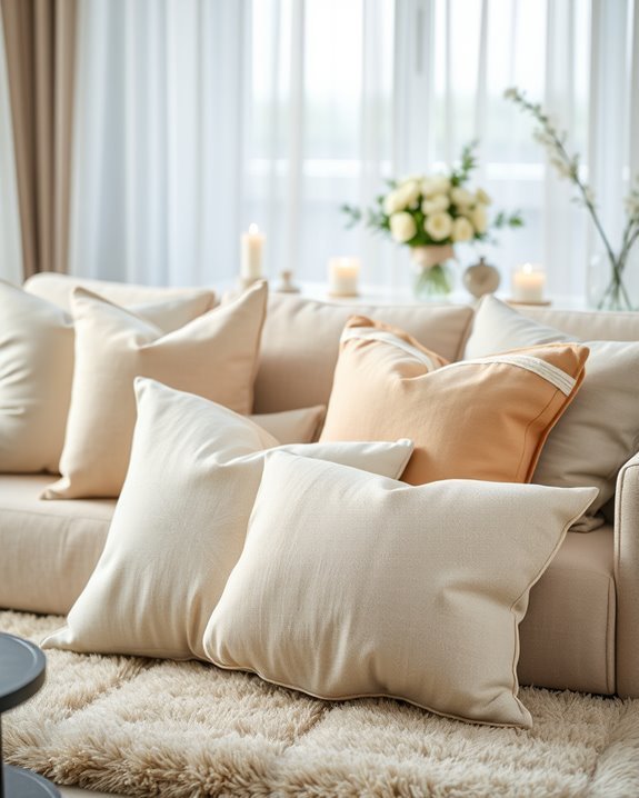elevate ambiance with pillows
