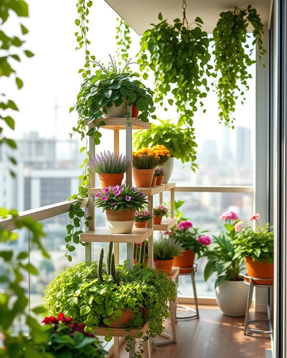elevate balcony garden aesthetics
