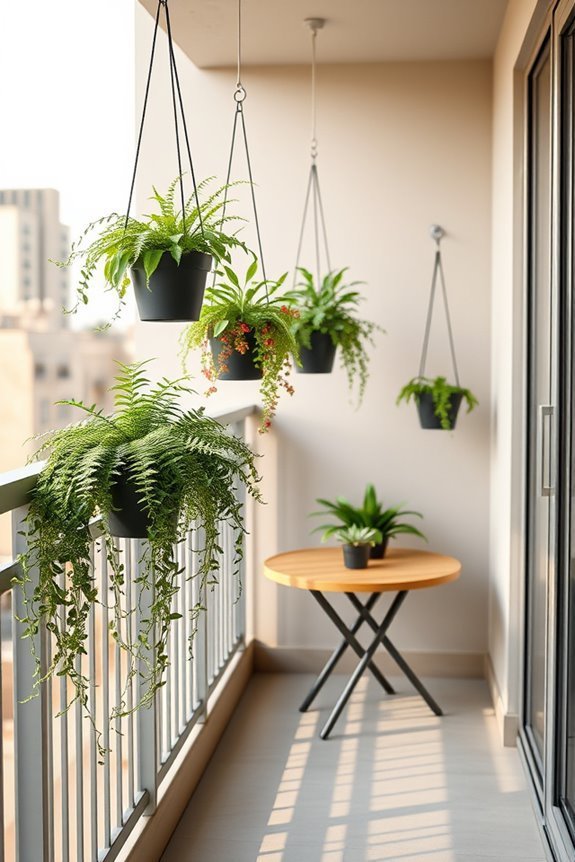 elevate balcony with plants