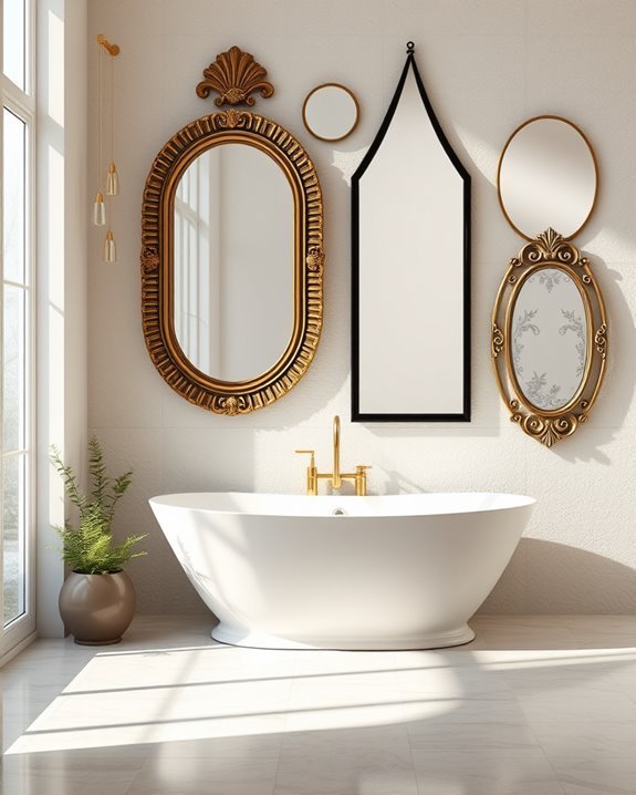 elevate bathroom ambiance stylishly