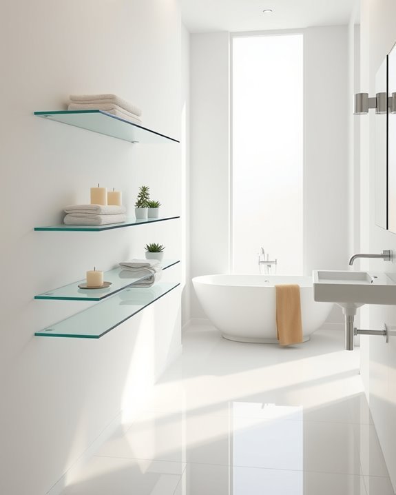 elevate bathroom storage aesthetics