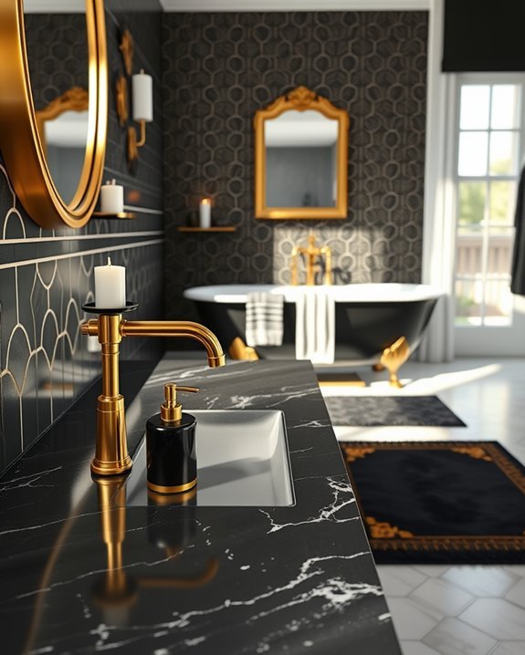 elevate bathroom with accessories