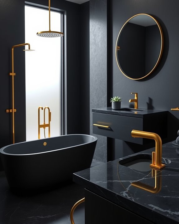 elevate bathroom with fixtures
