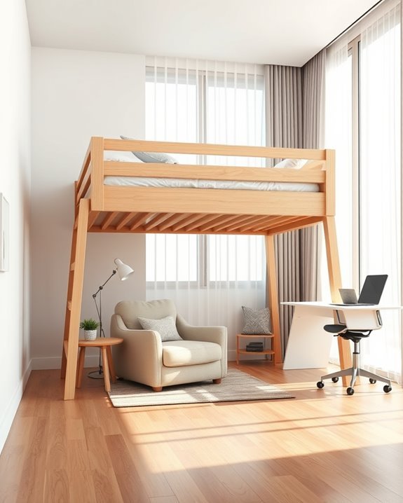 elevate bed maximize space