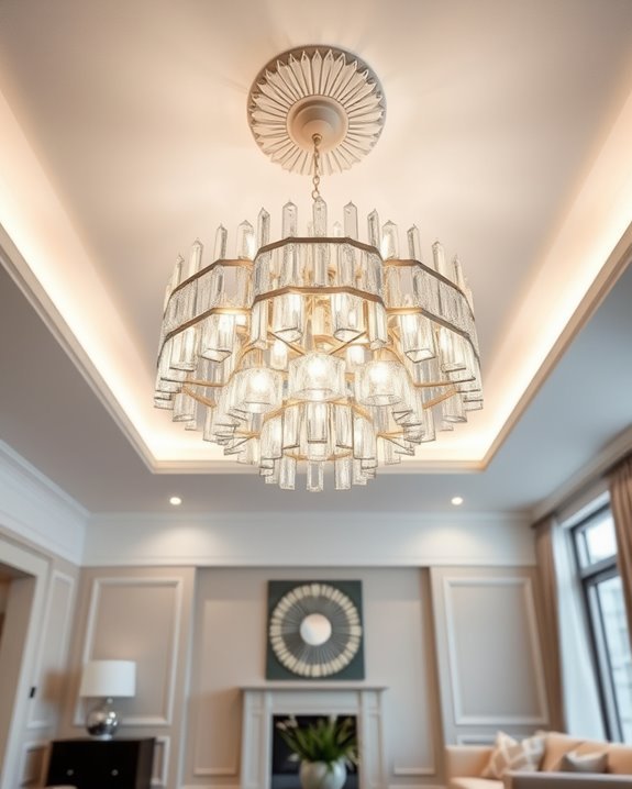 elevate ceilings with unique lighting