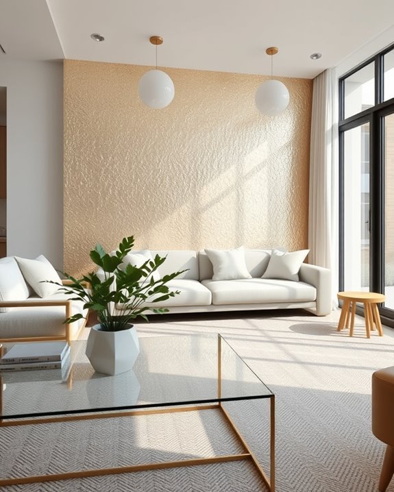 elevate decor with metallics