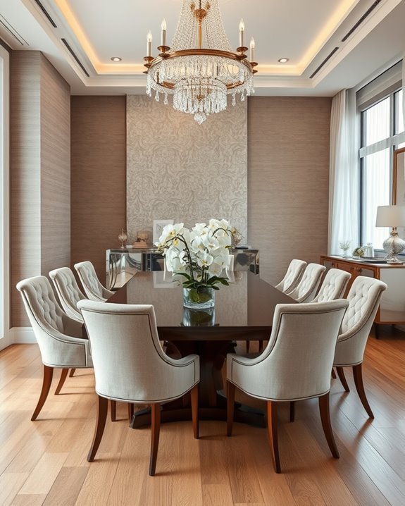 elevate dining room aesthetics