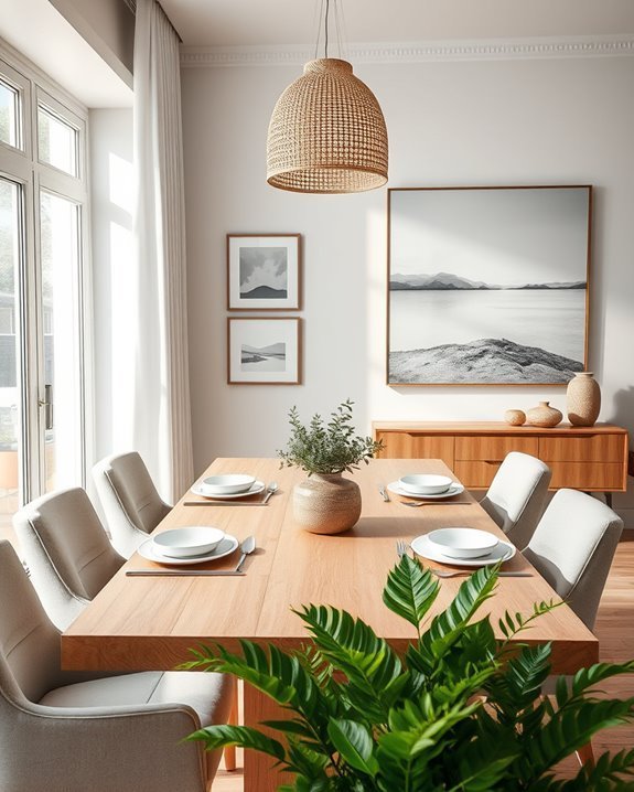 elevate dining with art