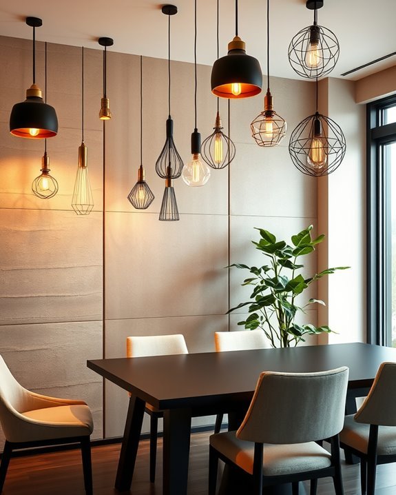 elevate dining with lighting