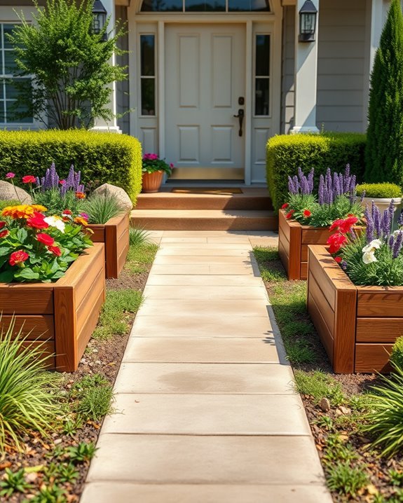 elevate front yard aesthetics