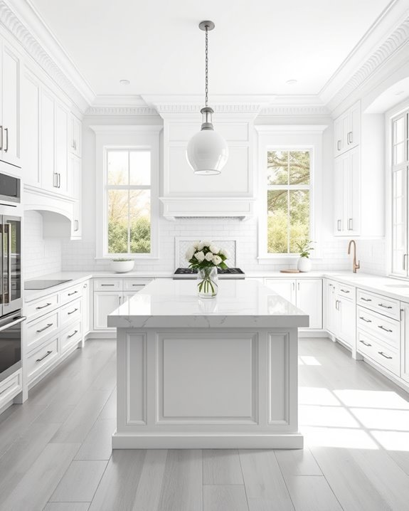 elevate kitchen with molding
