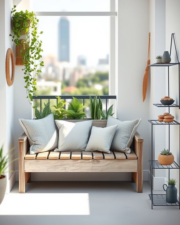 elevate small balcony style