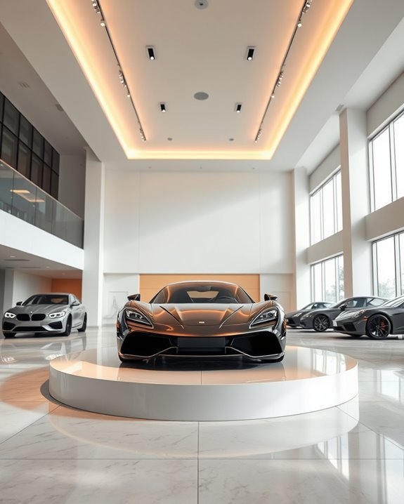 elevate space with high ceilings