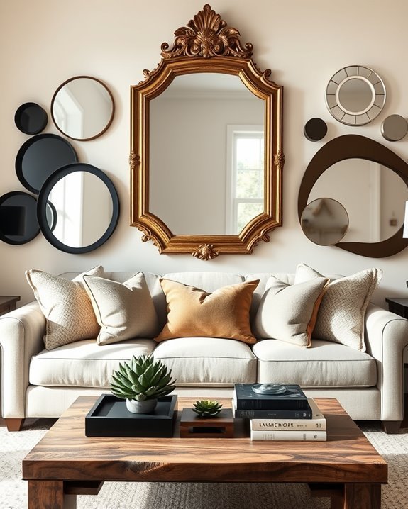 elevate space with mirrors
