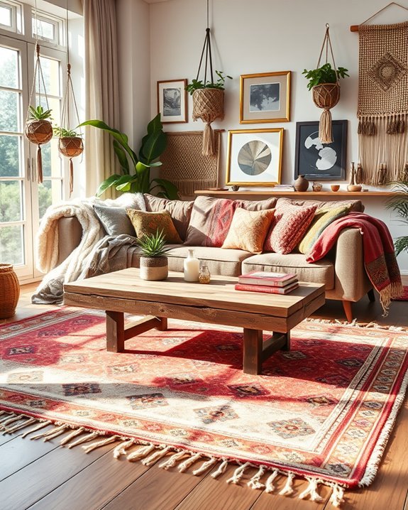 elevate space with rugs