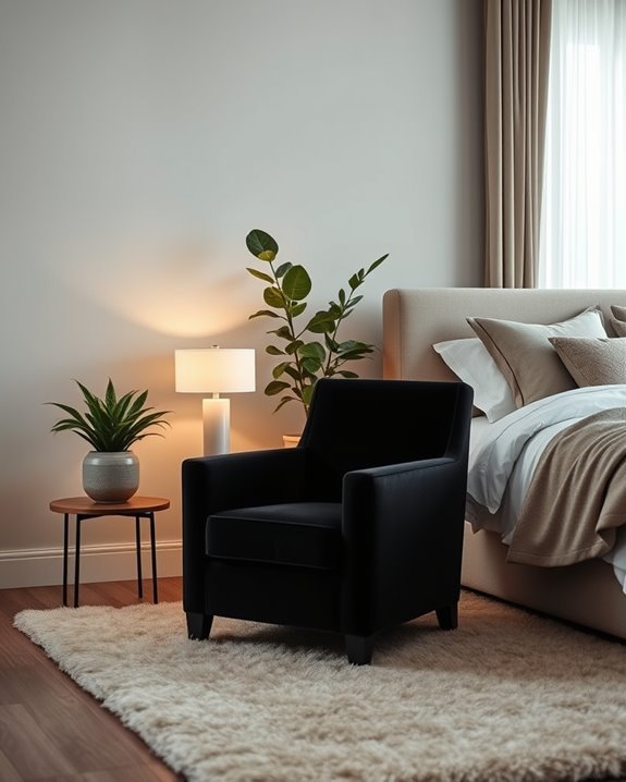 elevate style with black chairs