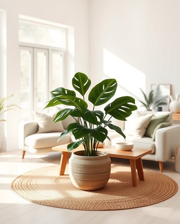 elevate with statement plant