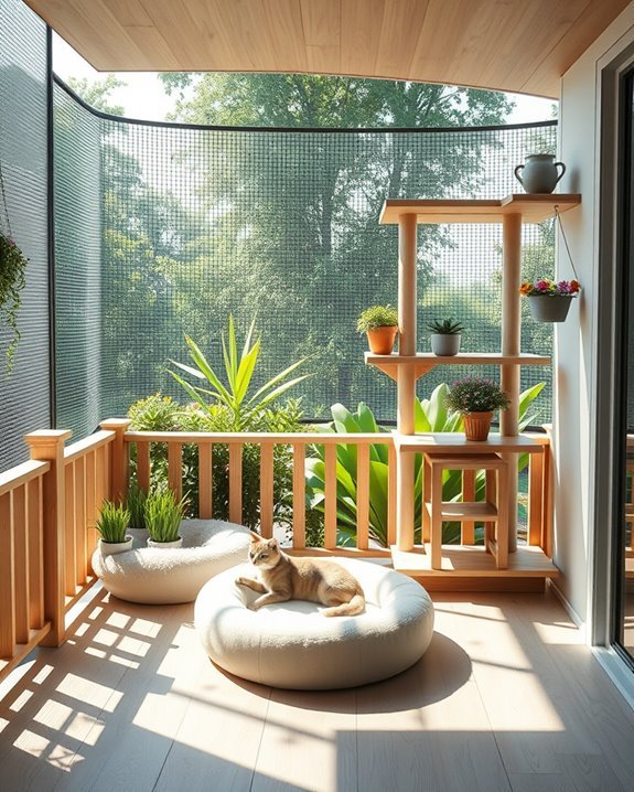 elevated feline exploration spaces