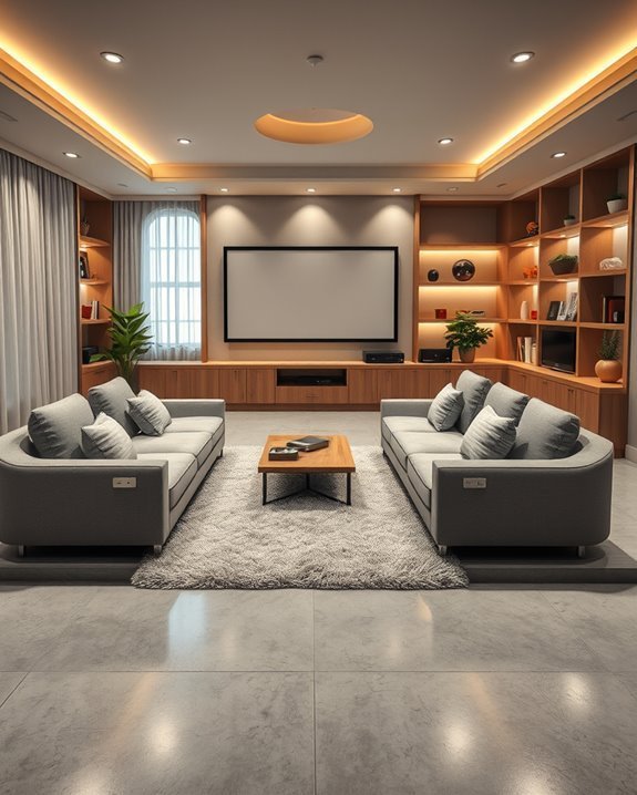 elevated seating enhances viewing