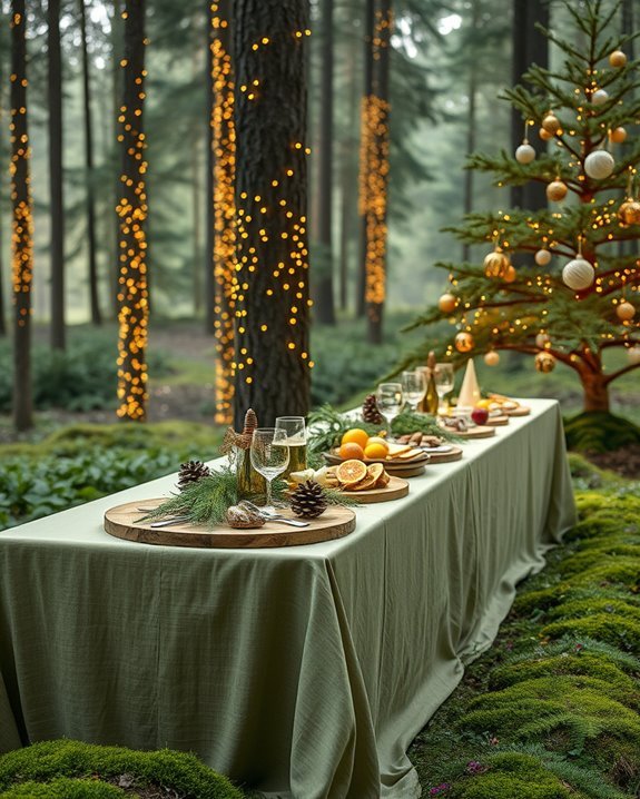 enchanted forest celebration atmosphere