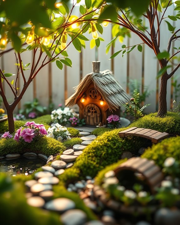 enchanting backyard miniature landscape