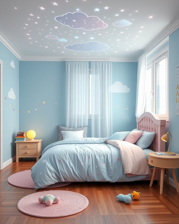 enchanting bedtime star projections