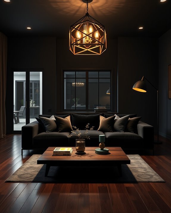 enchanting dark lighting fixtures