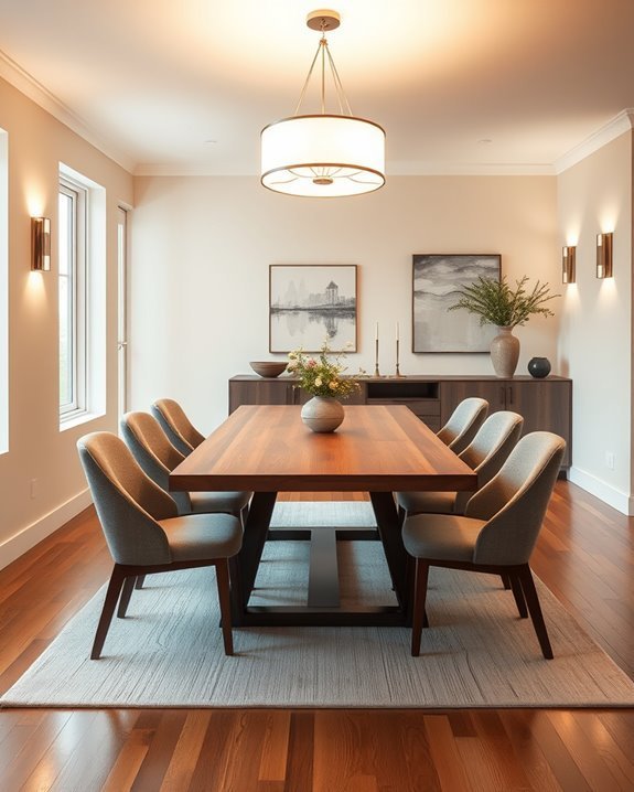 enchanting dining room lighting
